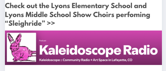 Show Choir performance.